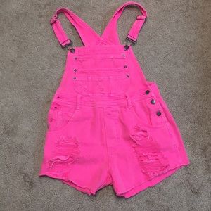 CARMAR Pink short overalls
